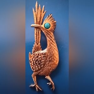 Vintage J Ritter Roadrunner Pin